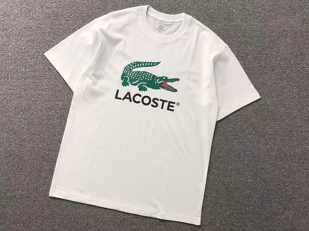 Unbranded 128 LACOSTE T-SHIRT 2203074501 (Im 170Cm 60Kg I Wear Size 2XL In The Phot) - Image 7