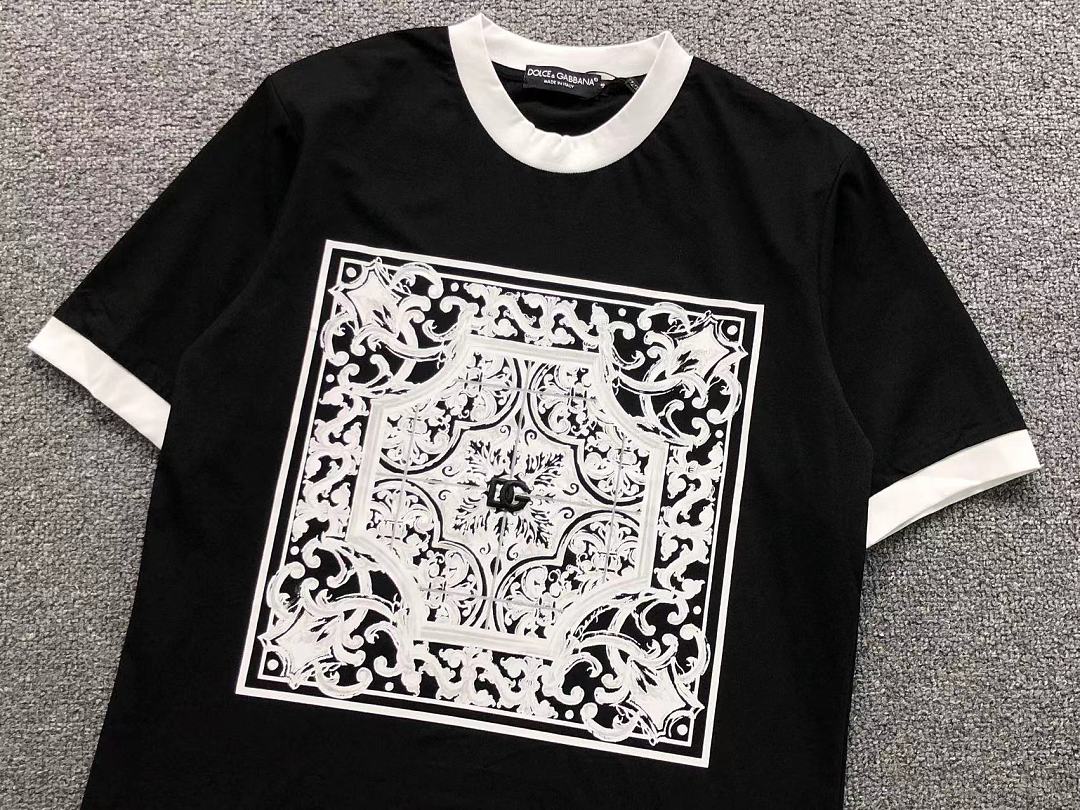 Dolce & Gabbana 185 D⭐LC⭐ GA⭐⭐A⭐A T-SHIRT 22041531125 (Im 170Cm 65Kg I Wear Size 48 In The Phot) - Image 12