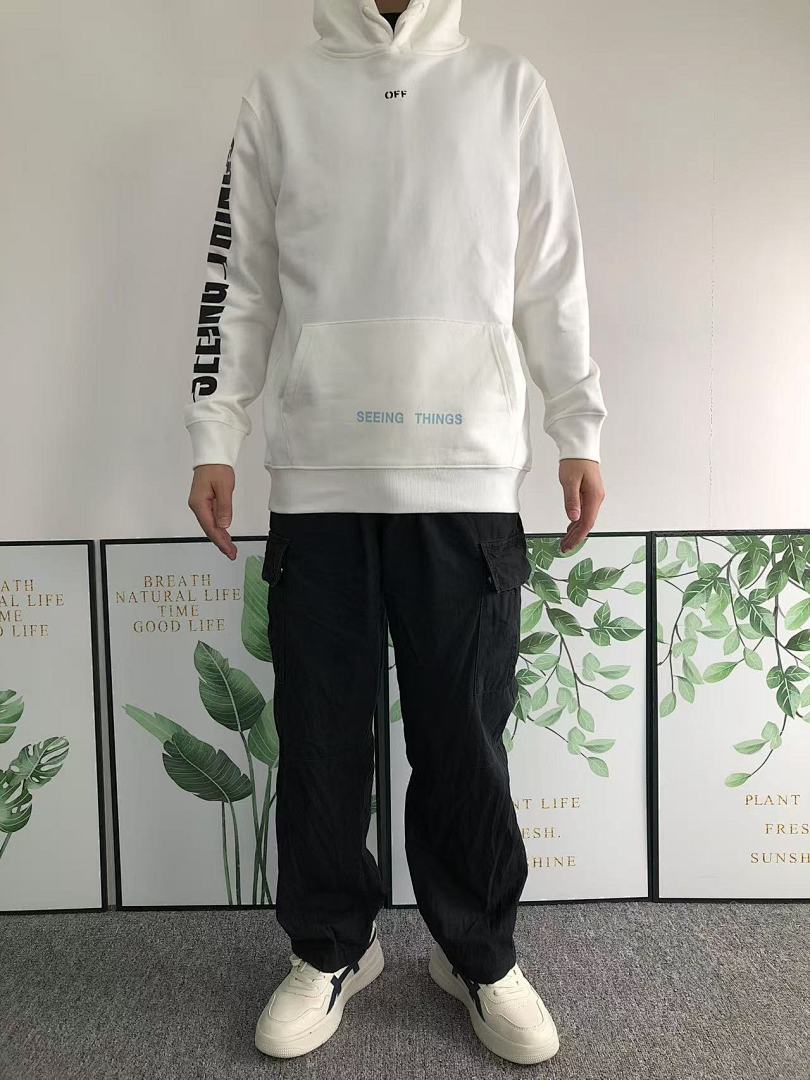 Off-White 168 OFF-WHITE HOODIE 312170919 (Im 170Cm 55Kg I Wear Size S In The Phot) - Image 3