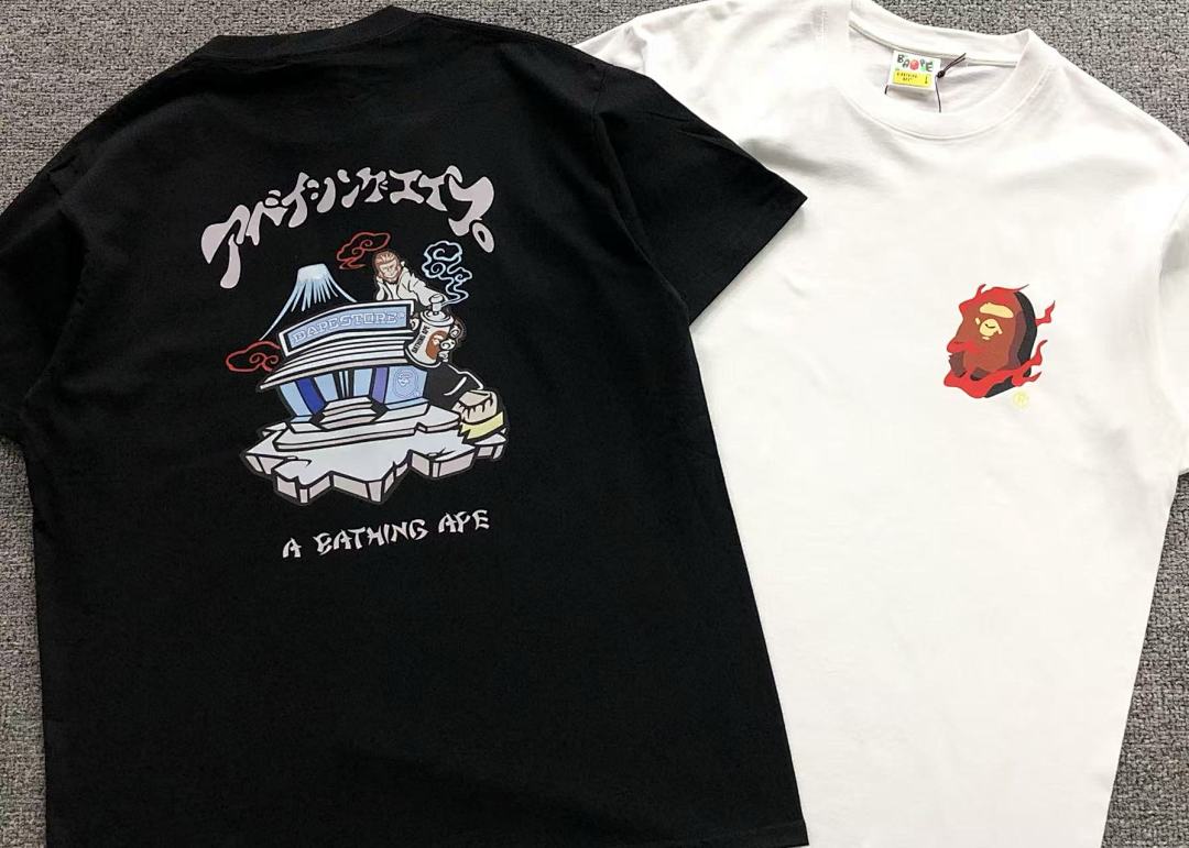 Bape 85 BAPE T-SHIRT 3104180531 (Im 170Cm 60Kg I Wear Size L In The Phot) - Image 6