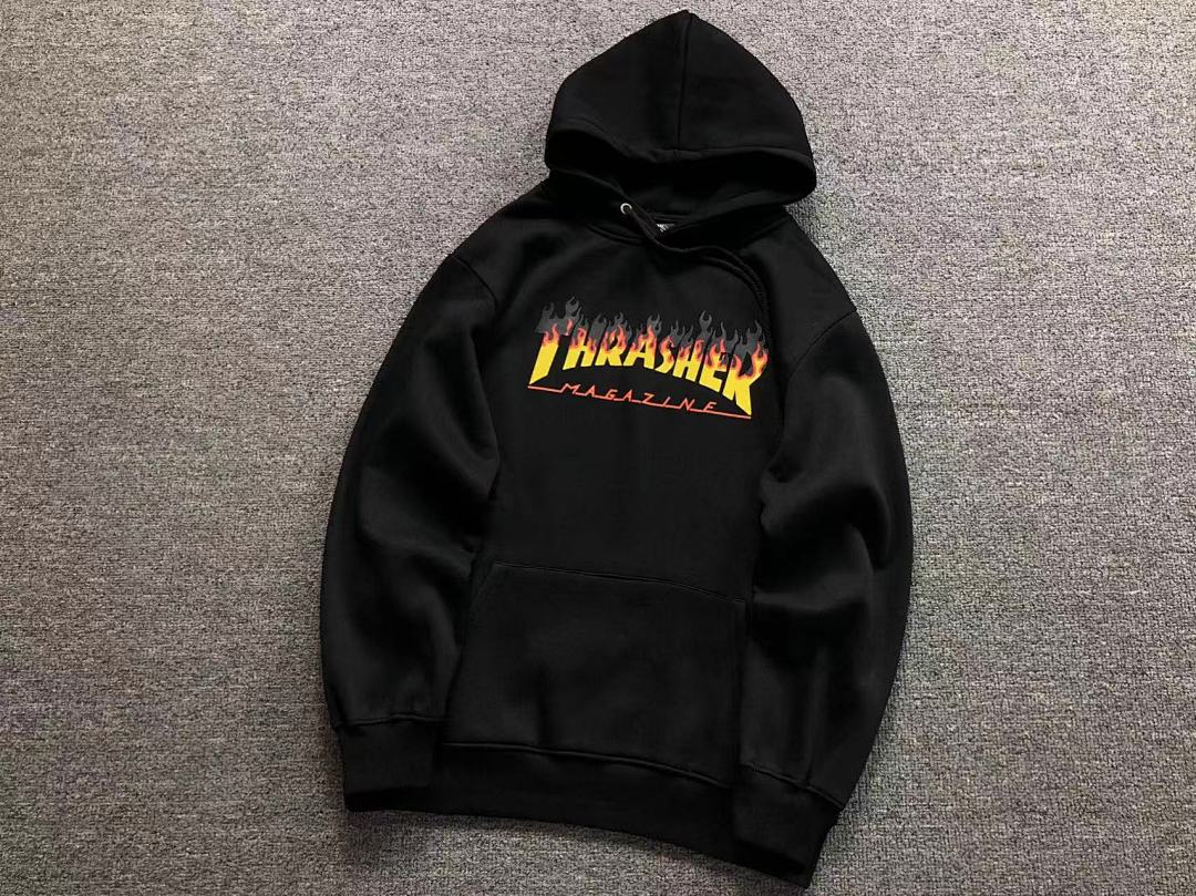 Thrasher 98 THRASHER HOODIE 5101007121 (Im 170Cm 60Kg I Wear Size L In The Phot) - Image 6