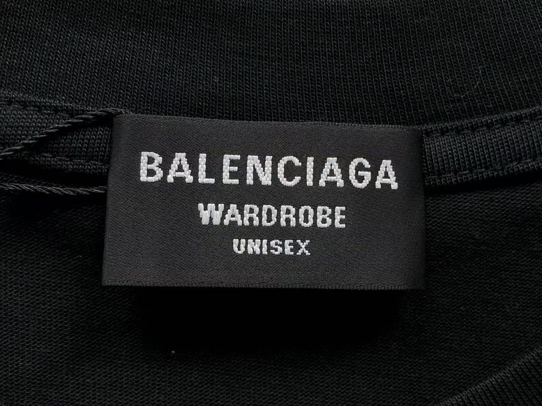 Balenciaga 115 B⭐L⭐⭐⭐IA⭐A T-SHIRT 412200821 (Im 170Cm 57Kg I Wear Size M In The Phot) - Image 23