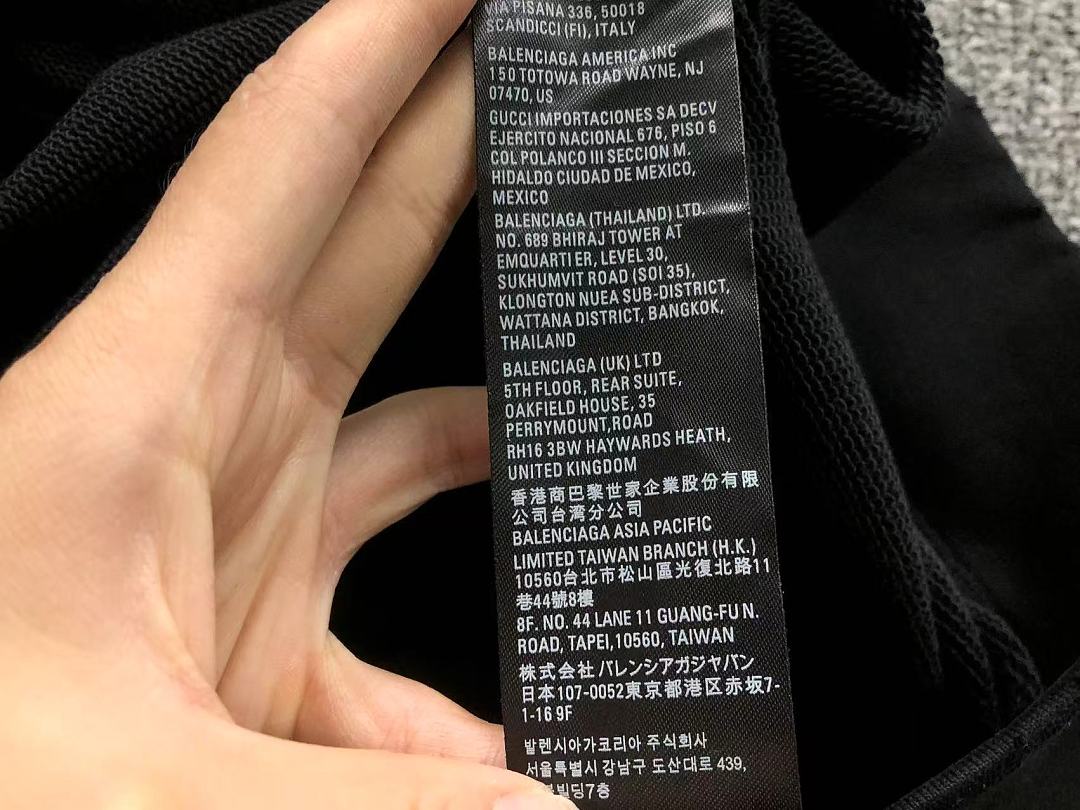 Balenciaga 235 B⭐L⭐⭐⭐IA⭐A HOODIE 42082924163 (Im 170Cm 60Kg I Wear Size S In The Phot) - Image 19