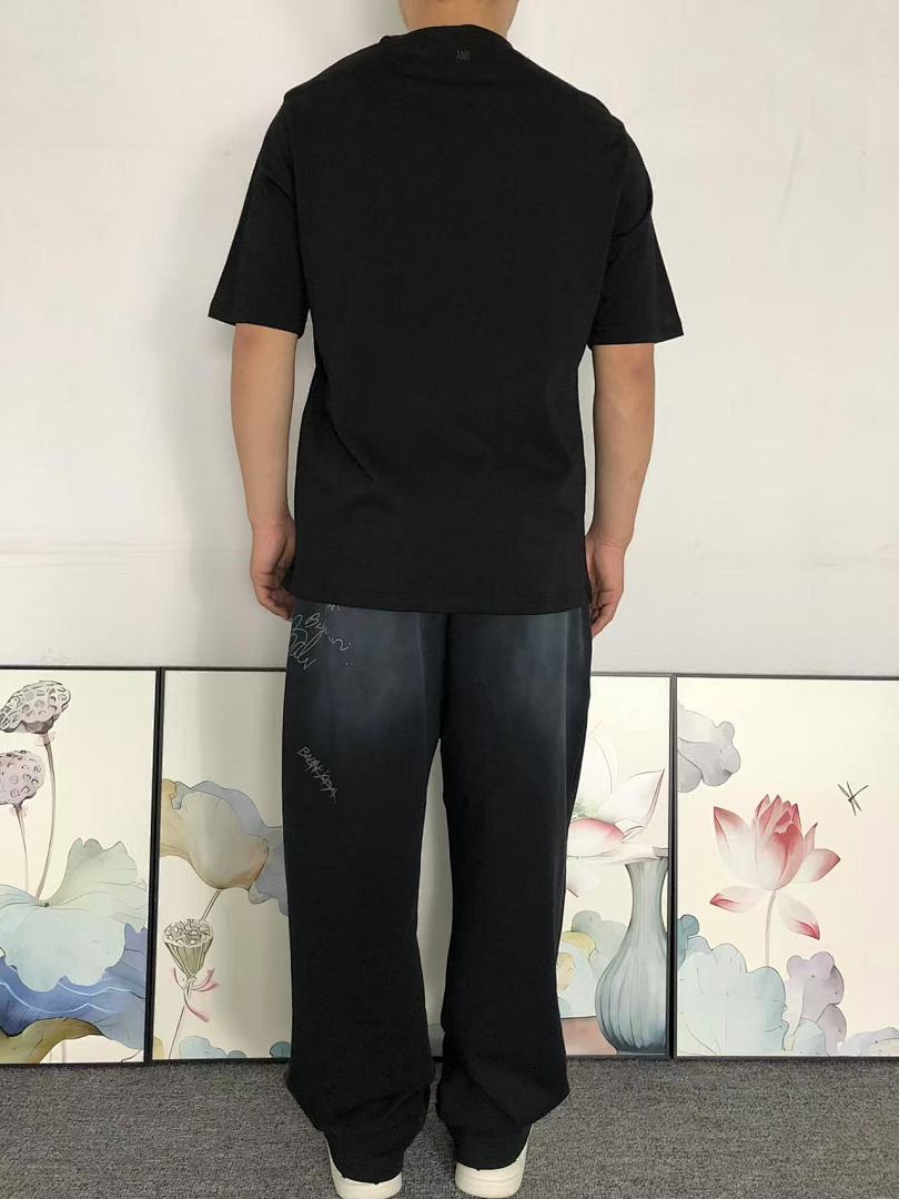 AMI 98 AMI T-SHIRT 21111813125 (Im 170Cm 60Kg I Wear Size S In The Phot) - Image 5