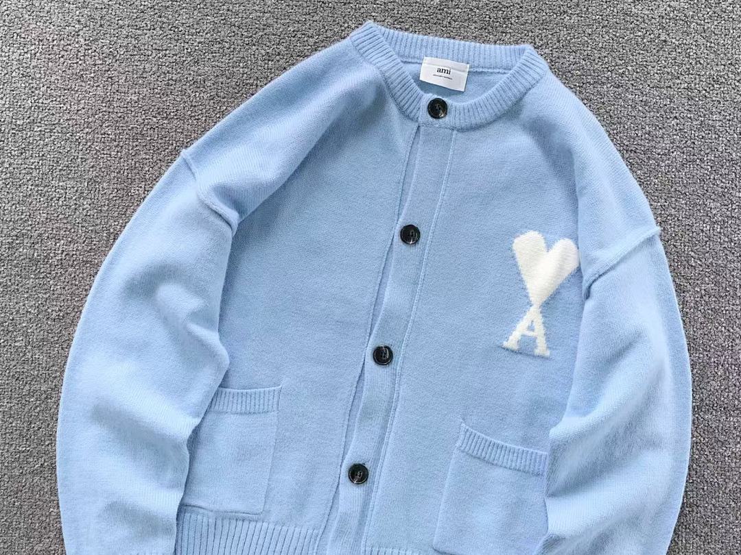 AMI 168 AMI SWEATER 3109120421 (Im 170Cm 60Kg I Wear Size M In The Phot) - Image 10
