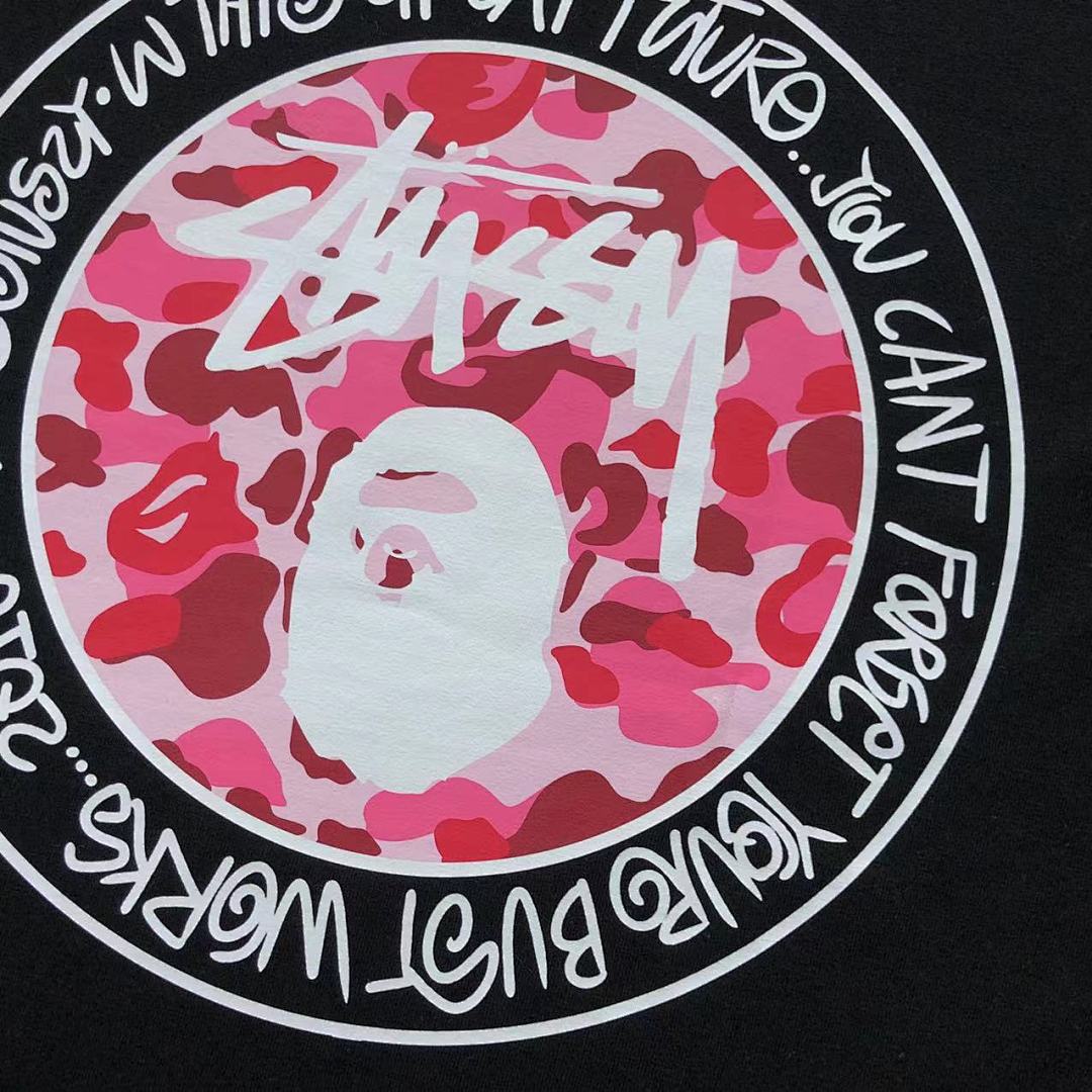 Bape 78 BAPE STUSSY T-SHIRT 411181942 (Im 170Cm 57Kg I Wear Size S In The Phot) - Image 27