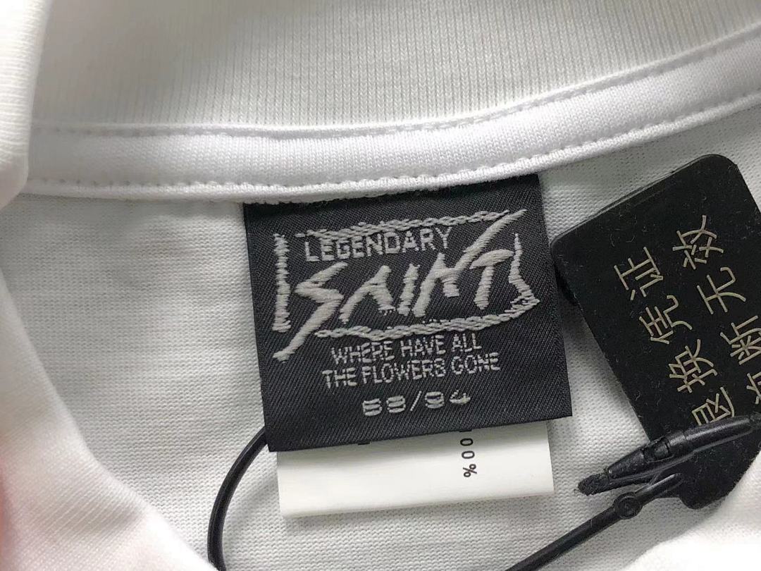Bape 108 SAINT MICHAEL BAPE T-SHIRT 3201211217 (Im 170Cm 60Kg I Wear Size S In The Phot) - Image 15