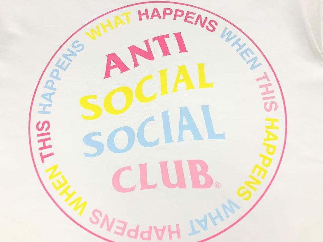 Christian Louboutin 85 ANTI SOCIAL CLUB T-SHIRT - Image 7