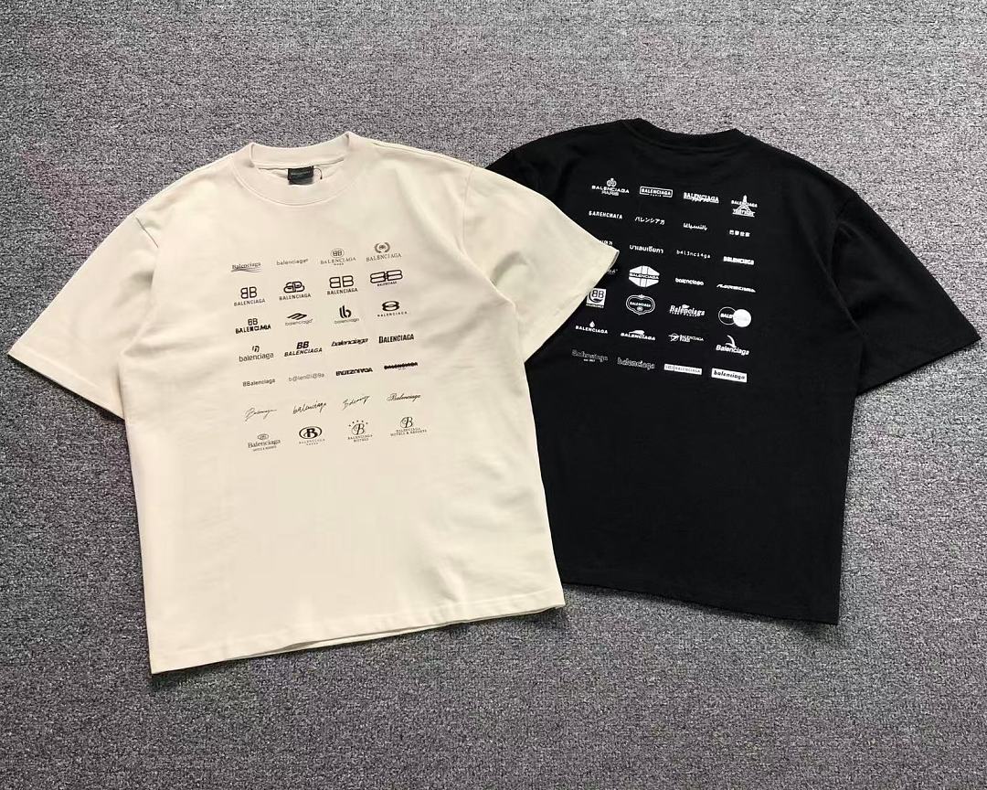 Balenciaga 125 B⭐L⭐⭐⭐IA⭐A T-SHIRT 42042406163 (Im 170Cm 60Kg I Wear Size XS In The Phot) - Image 5