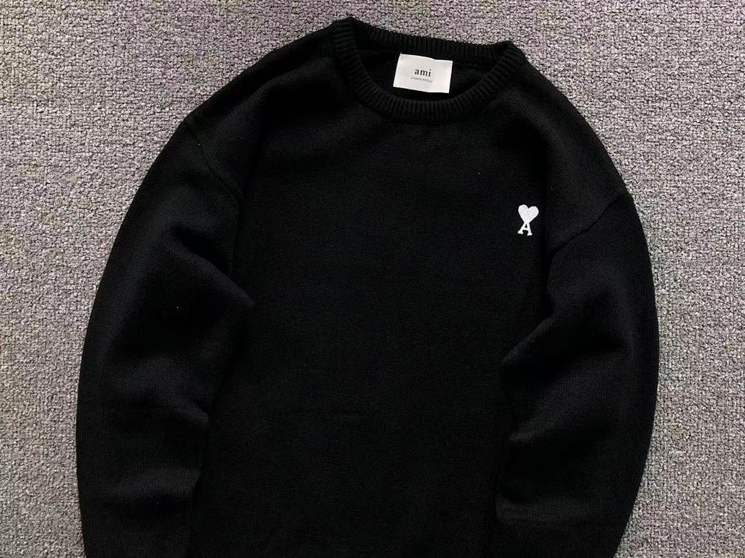 AMI 115 AMI SWEATER 510180688 (Im 170Cm 60Kg I Wear Size S In The Phot) - Image 38