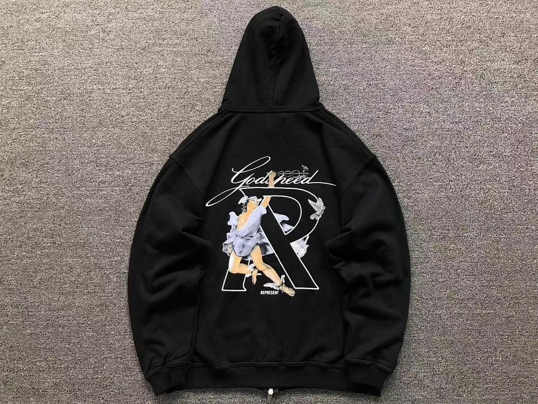 Represent 135 REPRESENT HOODIE 510031591 (Im 170Cm 60Kg I Wear Size S In The Phot) - Image 5