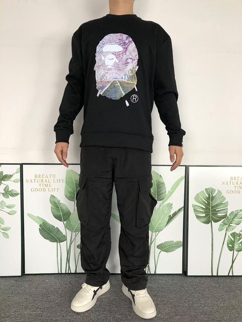 Bape 125 BAPE HOODIE 4111280717 (Im 170Cm 55Kg I Wear Size S In The Phot) - Image 3