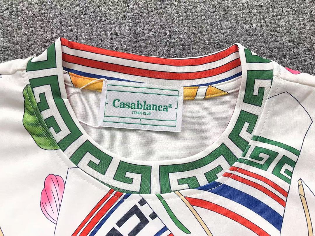 Casablanca 79 CASABLANCA T-SHIRT 311120232 (Im 170Cm 57Kg I Wear Size M In The Phot) - Image 14