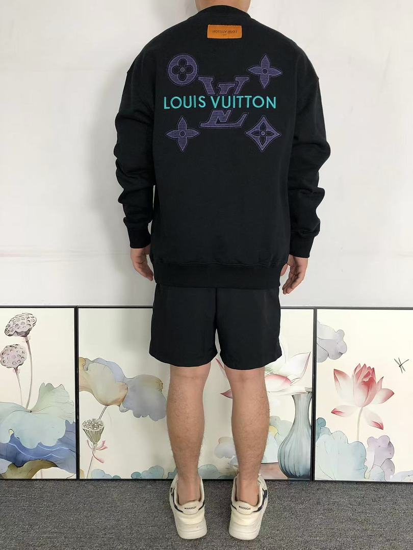 Louis Vuitton 178 L⭐ HOODIE 3208011421 (Im 170Cm 60Kg I Wear Size M In The Phot) - Image 4