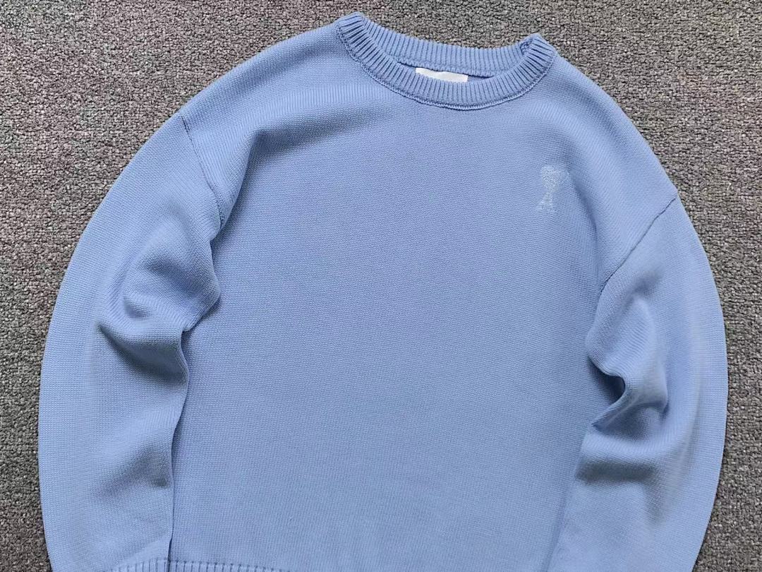 AMI 158 AMI SWEATER 21101009125 (Im 170Cm 60Kg I Wear Size M In The Phot) - Image 12