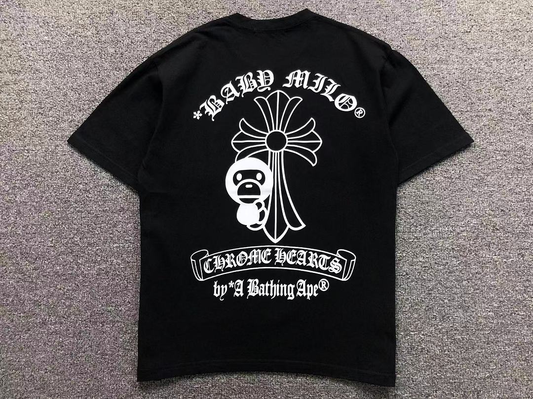 Bape 95 C⭐⭐OME HE⭐⭐TS BAPE T-SHIRT 1261128182 (Im 170Cm 60Kg I Wear Size S In The Phot) - Image 10