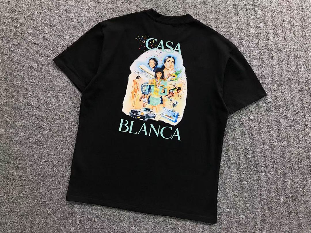 Casablanca 85 CASABLANCA T-SHIRT 311120632 (Im 170Cm 57Kg I Wear Size M In The Phot) - Image 8