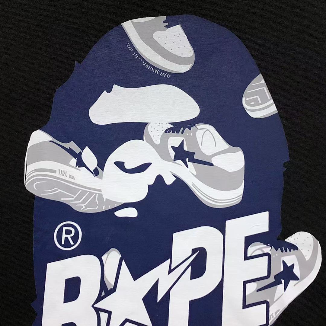 Bape 85 BAPE T-SHIRT 4110110398 (Im 170Cm 60Kg I Wear Size M In The Phot) - Image 11