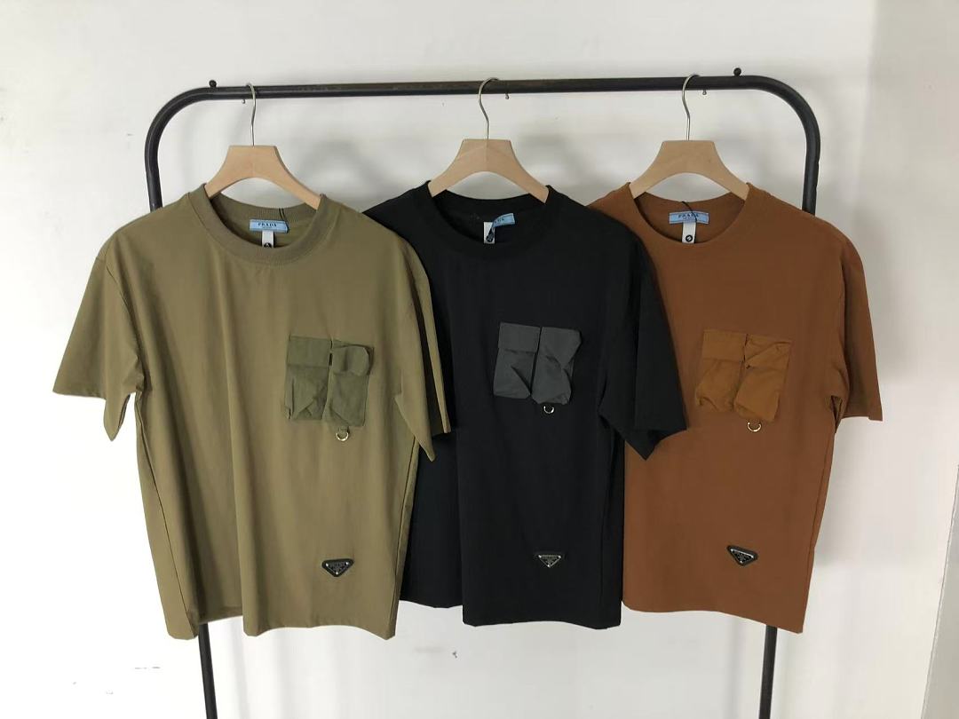 Prada 168 P⭐A⭐A T-SHIRT 22072007001 (Im 170Cm 60Kg I Wear Size M In The Phot) - Image 22