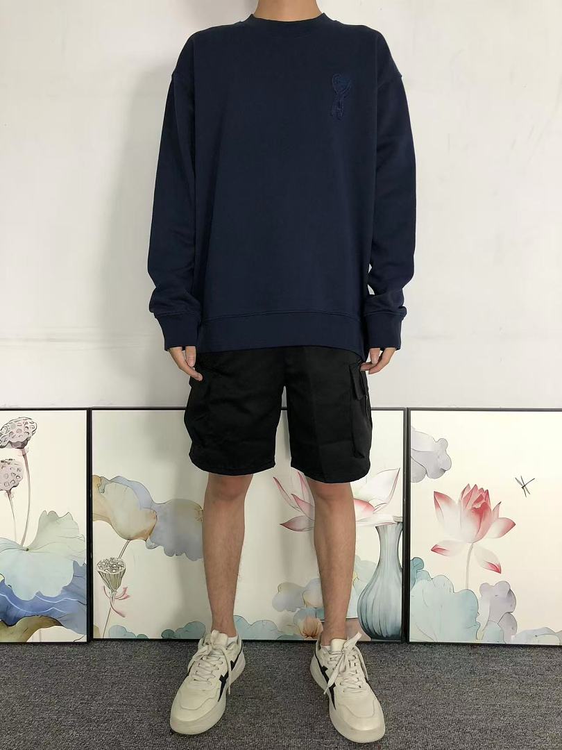 AMI 135 AMI HOODIE 3208164117 (Im 170Cm 60Kg I Wear Size M In The Phot) - Image 3
