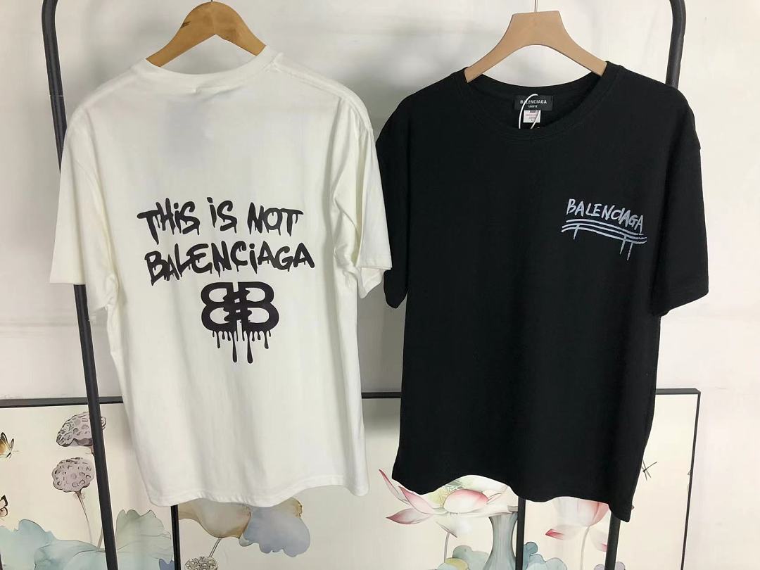Balenciaga 115 B⭐L⭐⭐⭐IA⭐A T-SHIRT 22051324172 (Im 170Cm 60Kg I Wear Size L In The Phot) - Image 27