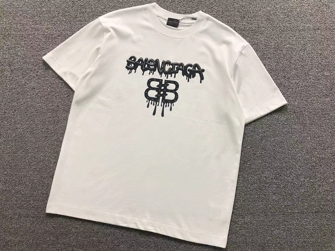 Balenciaga 118 B⭐L⭐⭐⭐IA⭐A T-SHIRT 5240112147 (Im 170Cm 60Kg I Wear Size L In The Phot) - Image 8