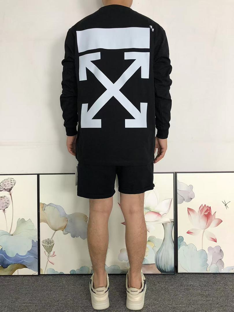 Off-White 129 OFF-WHITE LONG SLEEVED 3207302321 (Im 170Cm 60Kg I Wear Size M In The Phot) - Image 4