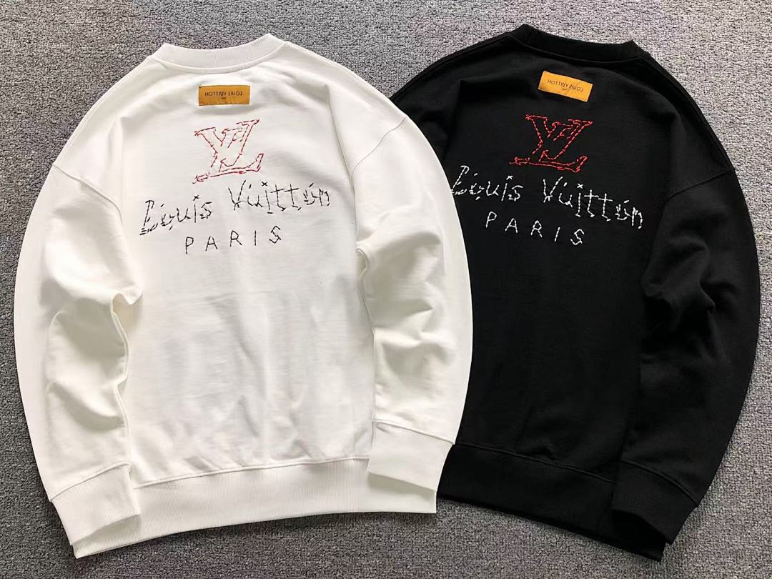 Louis Vuitton 165 L⭐ HOODIE 3110082821 (Im 170Cm 60Kg I Wear Size L In The Phot) - Image 5