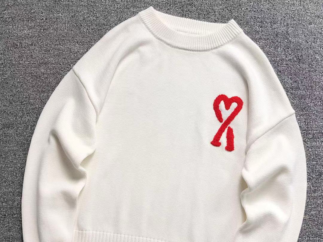 AMI 135 AMI SWEATER 3109300121 (Im 170Cm 60Kg I Wear Size M In The Phot) - Image 16