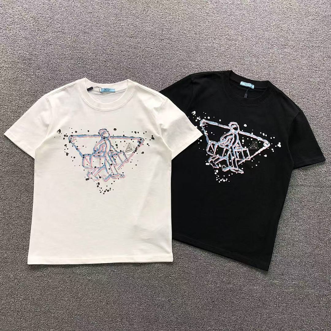 Prada 115 P⭐A⭐A T-SHIRT 1106133860 (Im 170Cm 60Kg I Wear Size S In The Phot)