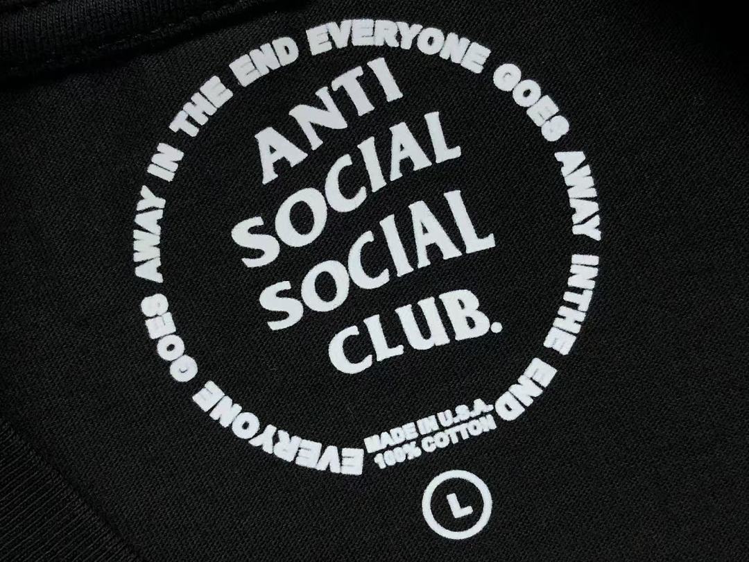 Christian Louboutin 85 ANTI SOCIAL CLUB T-SHIRT - Image 19