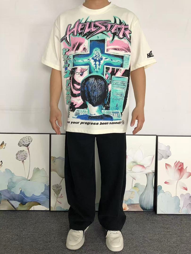 Hellstar 78 HELLSTAR T-SHIRT 12173071 (Im 170Cm 60Kg I Wear Size M In The Phot) - Image 3
