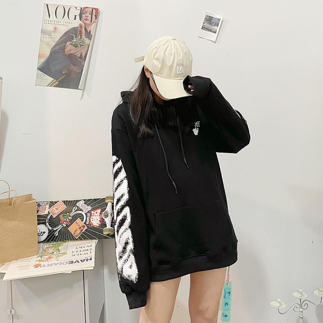 Off-White 109 OFF-WHITE (WHITE HOODIE) - Image 19
