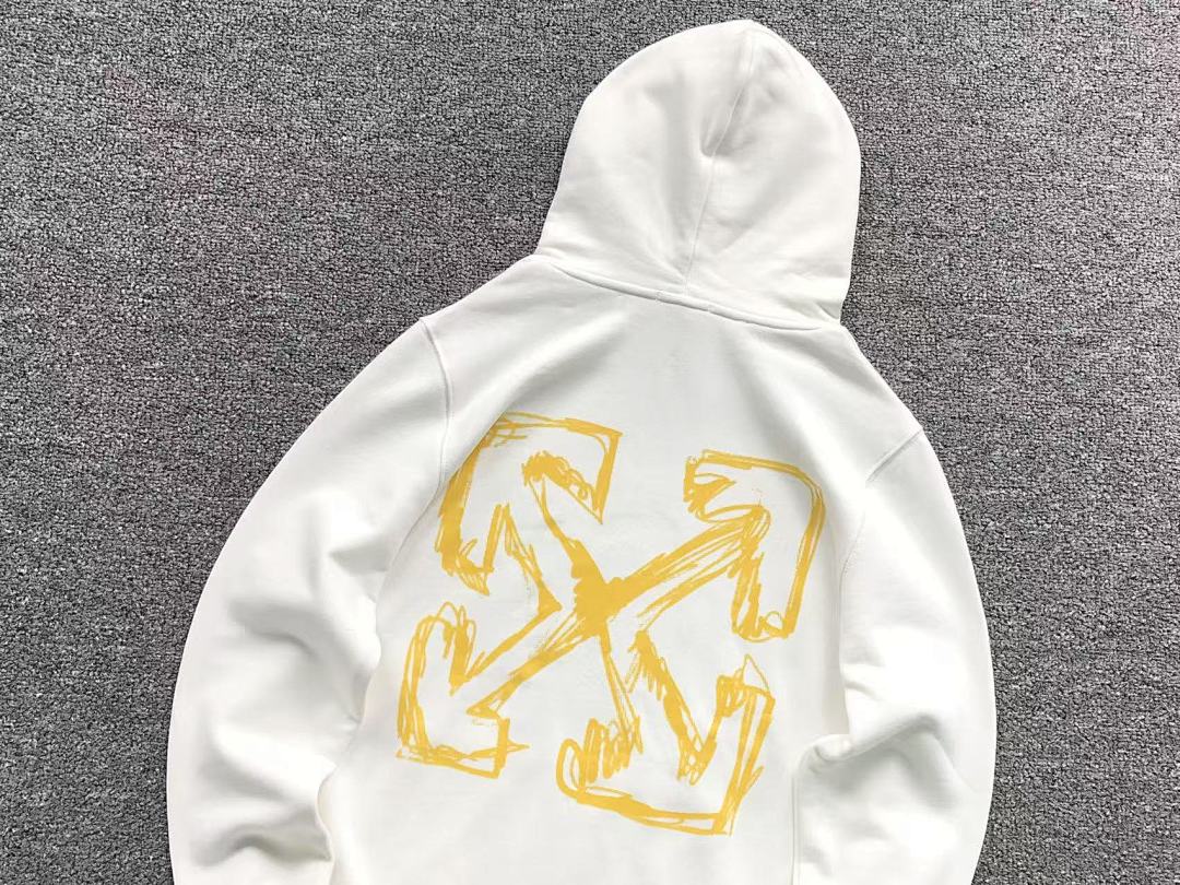 Off-White 175 OFF-WHITE HOODIE 59012819 (Im 170Cm 60Kg I Wear Size S In The Phot) - Image 9
