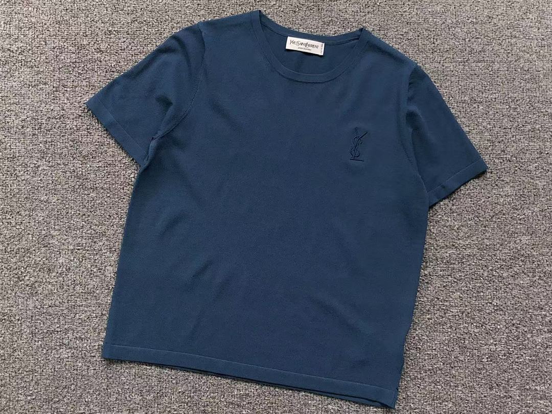 Saint Laurent 128 SA⭐⭐T ⭐⭐U⭐⭐NT FEMAIE STYIE T-SHIRT - Image 8