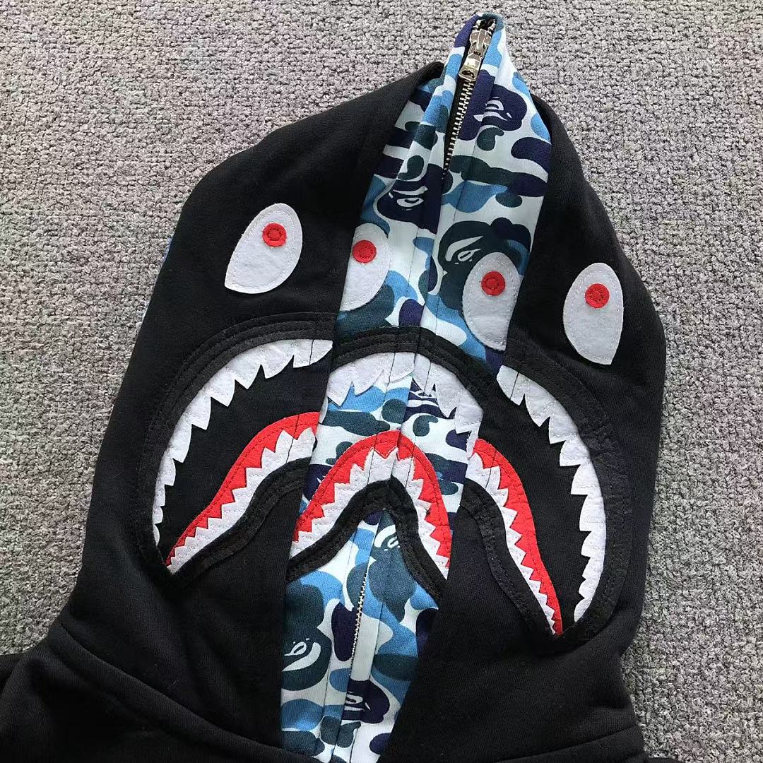 Bape 175 BAPE HOODIE 52070731158 (Im 170Cm 60Kg I Wear Size 2XL In The Phot) - Image 17