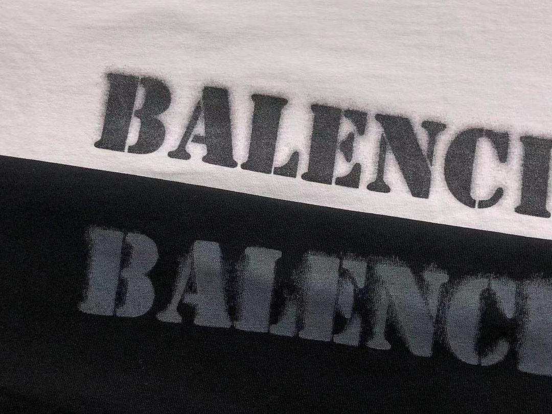 Balenciaga 125 B⭐L⭐⭐⭐IA⭐A T-SHIRT 42042411163 (Im 170Cm 60Kg I Wear Size XS In The Phot) - Image 13