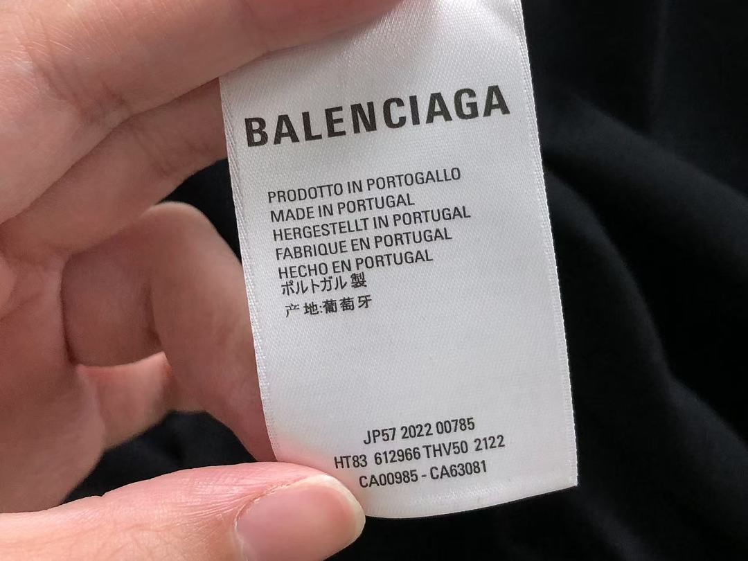 Balenciaga 115 B⭐L⭐⭐⭐IA⭐A T-SHIRT 22051319172 (Im 170Cm 60Kg I Wear Size L In The Phot) - Image 24