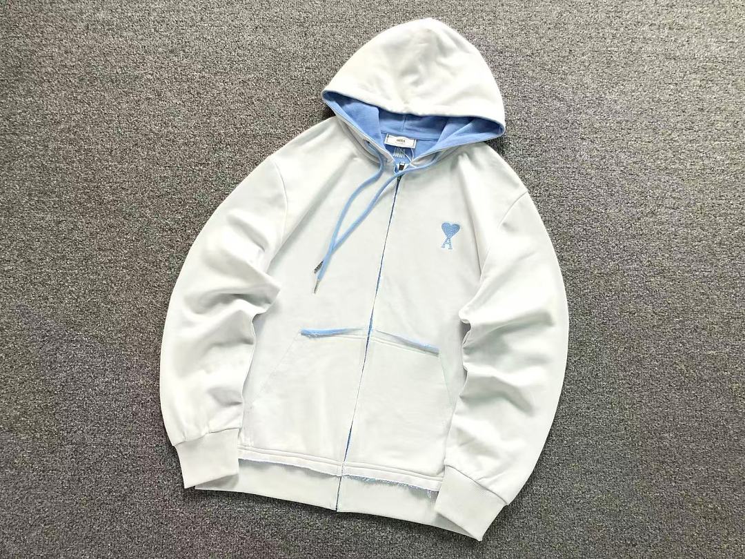 AMI 165 AMI HOODIE 3207171503 (Im 170Cm 60Kg I Wear Size M In The Phot) - Image 12