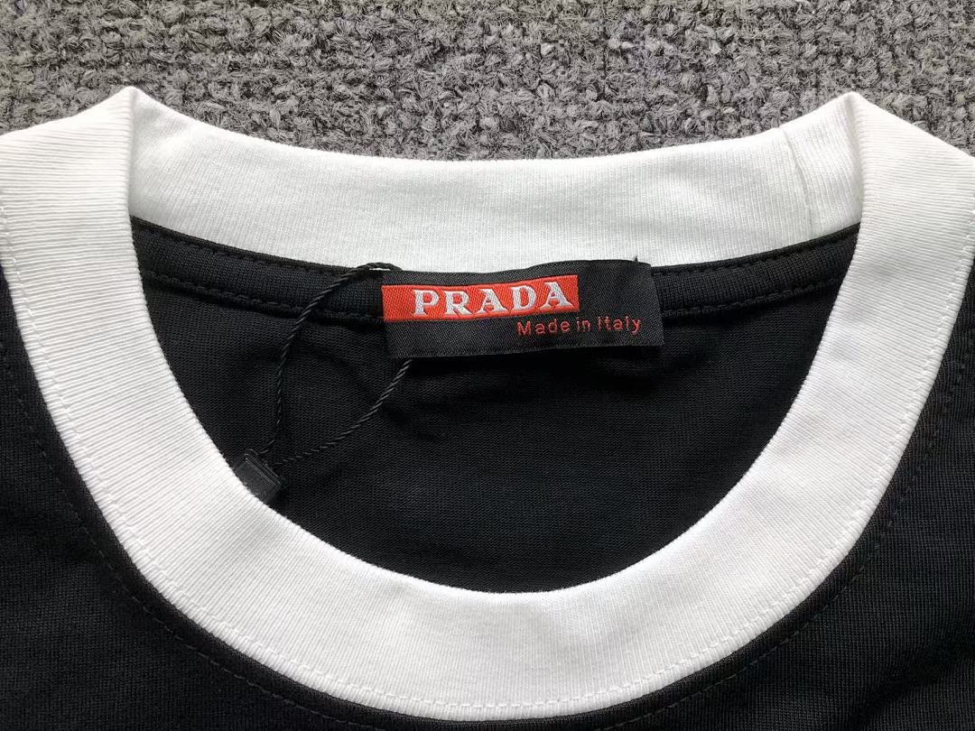 Prada 115 P⭐A⭐A T-SHIRT 520120320 (Im 170Cm 60Kg I Wear Size M In The Phot) - Image 21