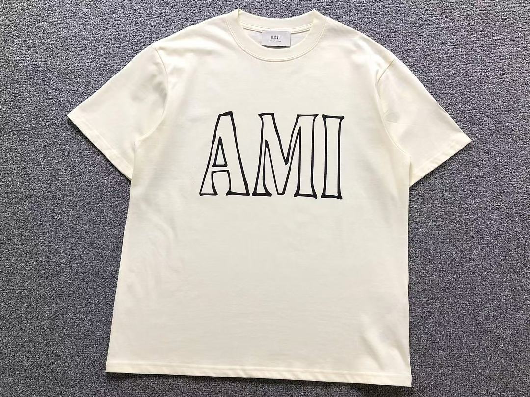 AMI 98 AMI T-SHIRT 3205181117 (Im 170Cm 65Kg I Wear Size S In The Phot) - Image 5
