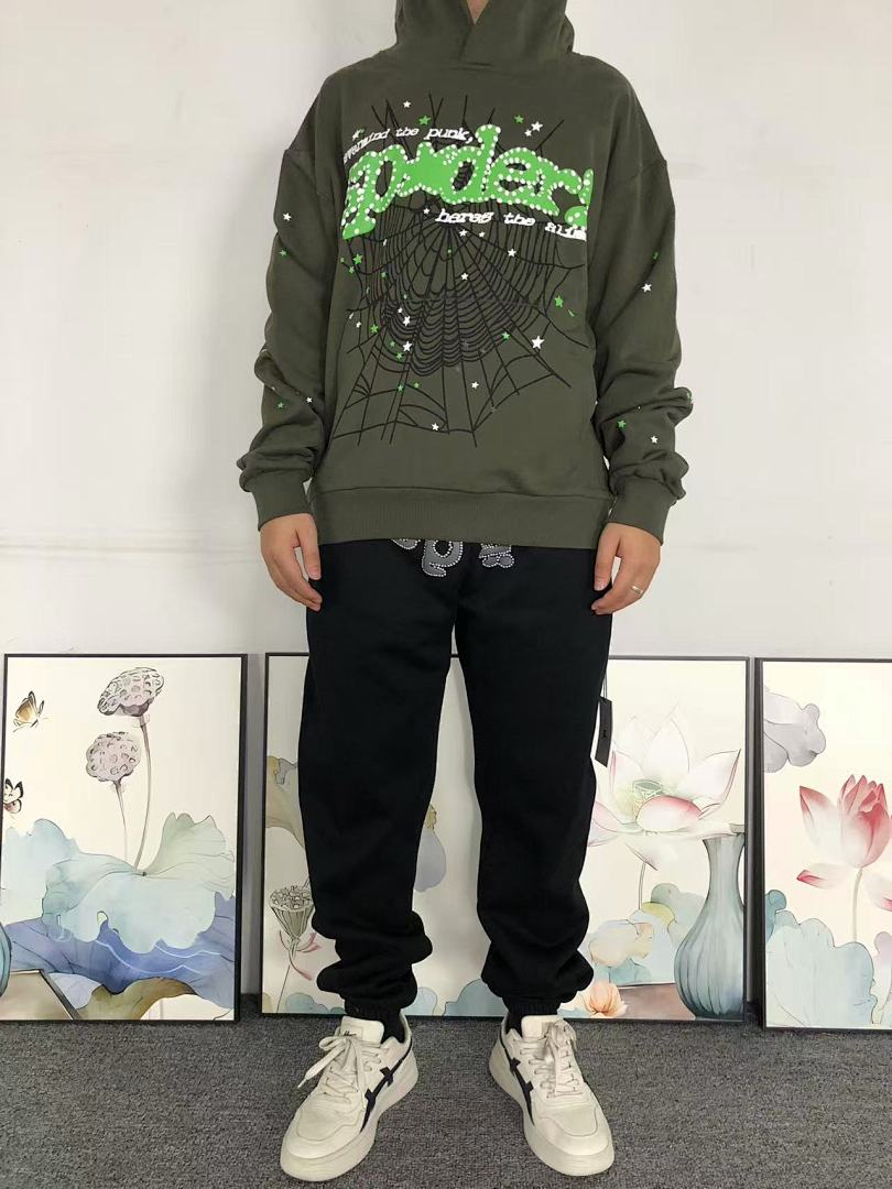 Sp5der 128 SP5DER HOODIE 510311591 (Im 170Cm 60Kg I Wear Size M In The Phot) - Image 3