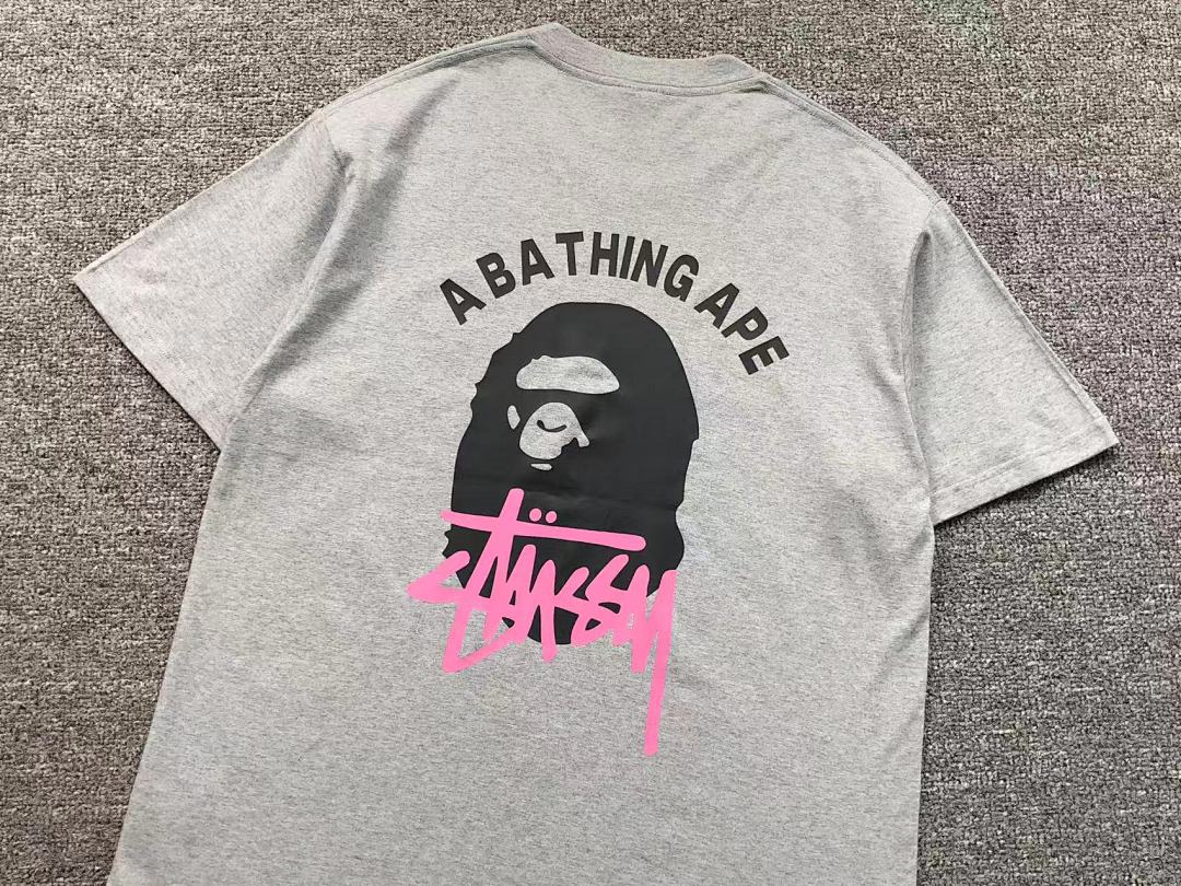 Bape 85 BAPE STUSSY T-SHIRT 3111050321 (Im 170Cm 60Kg I Wear Size M In The Phot) - Image 19