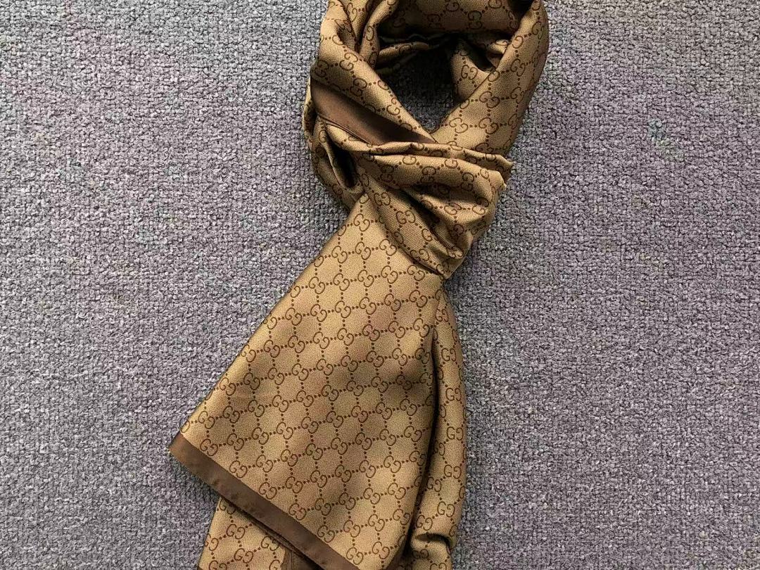 Gucci 68 G⭐C⭐I SCARF 2203170676 (Long 180CM* Wide 90CM*) - Image 8