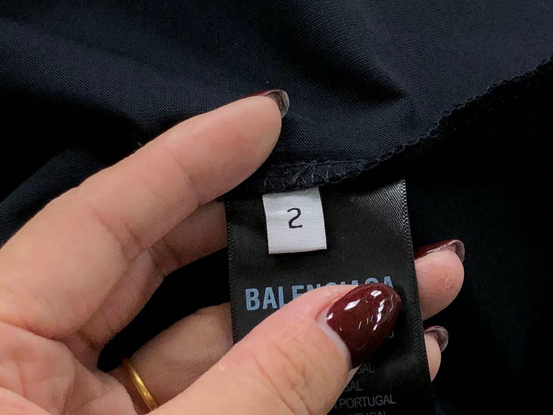 Balenciaga 128 B⭐L⭐⭐⭐IA⭐A T-SHIRT 3108081921 (Im 170Cm 60Kg I Wear Size 2 In The Phot) - Image 19