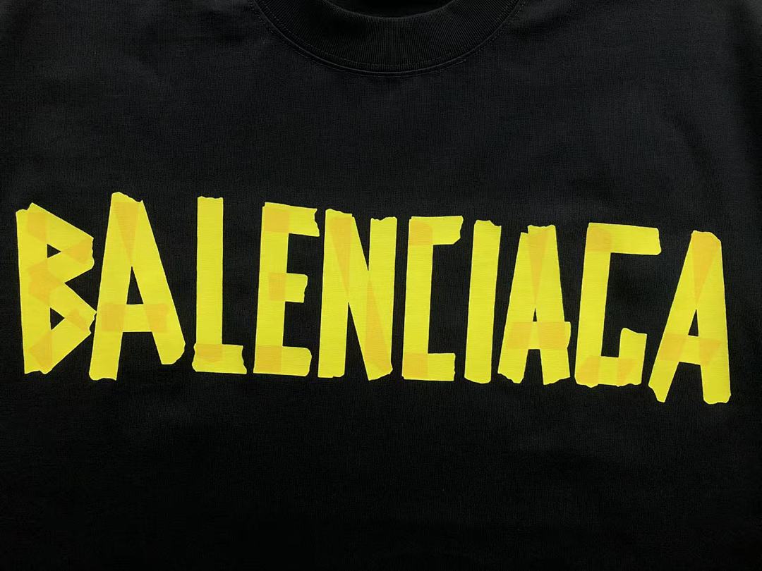 Balenciaga 115 B⭐L⭐⭐⭐IA⭐A T-SHIRT 57210170 (Im 170Cm 60Kg I Wear Size XL In The Phot) - Image 13