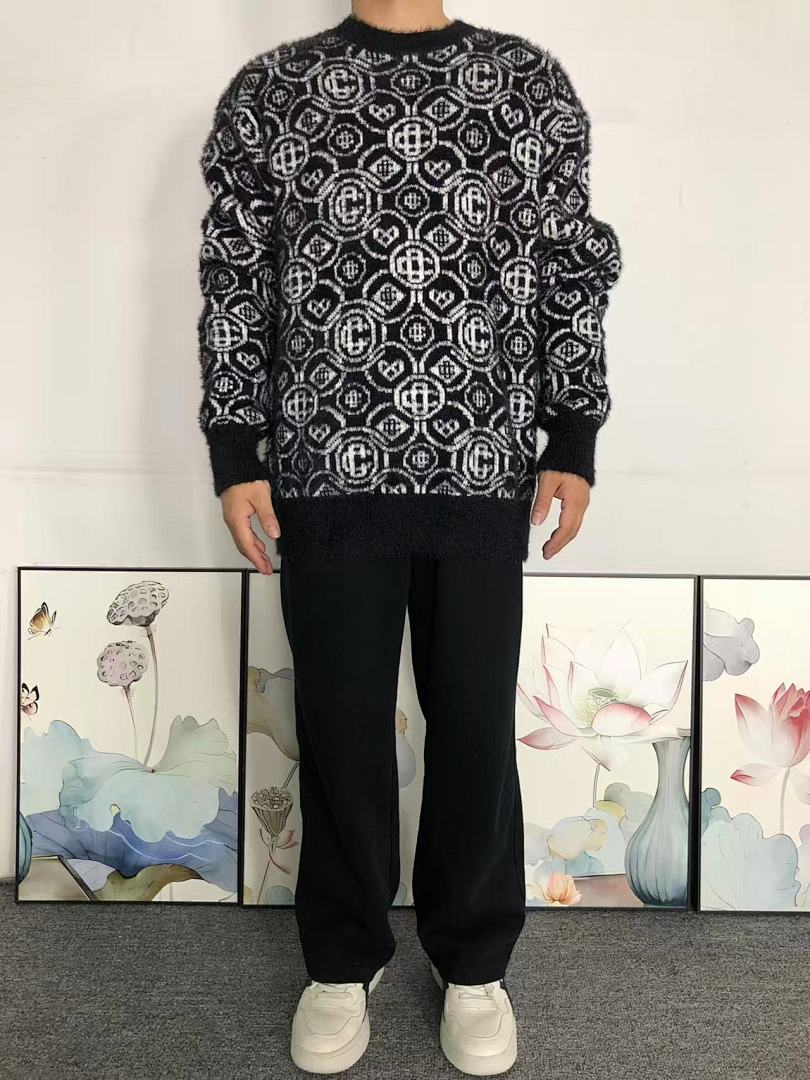 Casablanca 185 CASABLANCA SWEATER 5100403127 (Im 170Cm 60Kg I Wear Size M In The Phot) - Image 3