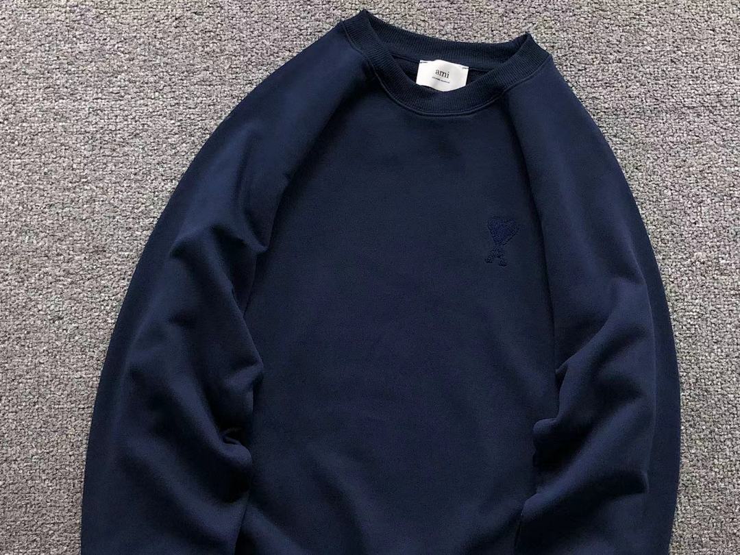 AMI 125 AMI HOODIE 3201080817 (Im 170Cm 60Kg I Wear Size S In The Phot) - Image 18