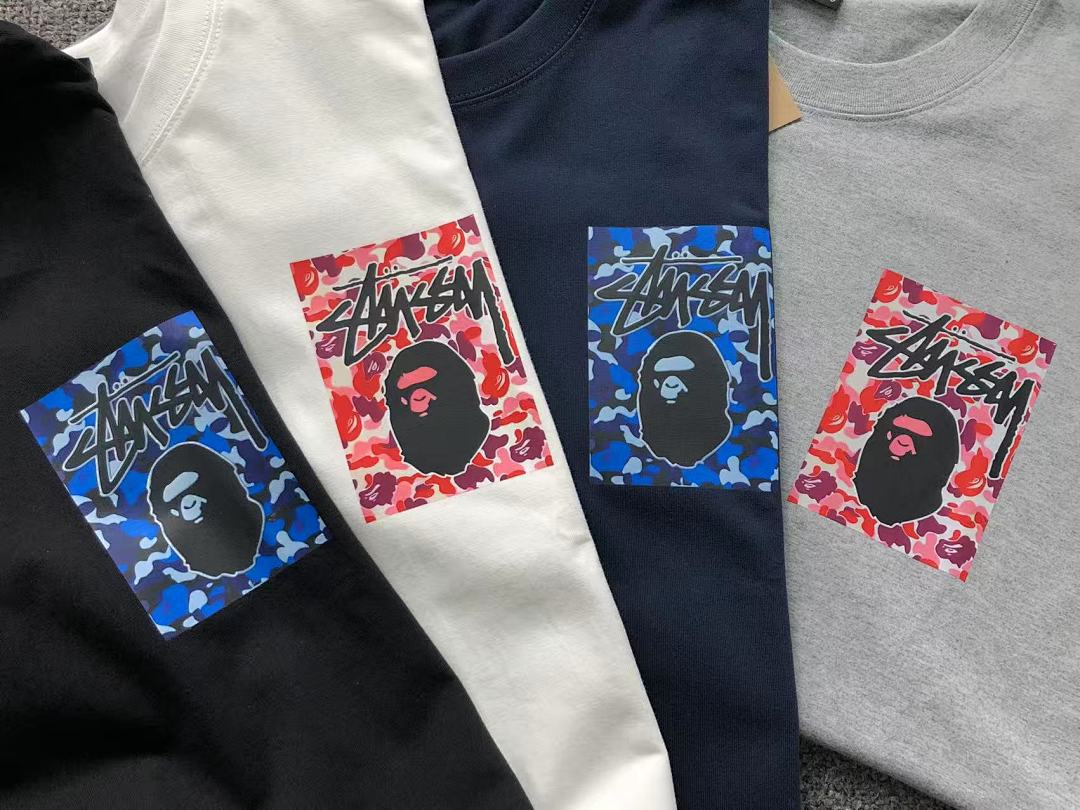 Bape 85 BAPE STUSSY T-SHIRT 3111050421 (Im 170Cm 60Kg I Wear Size M In The Phot) - Image 24
