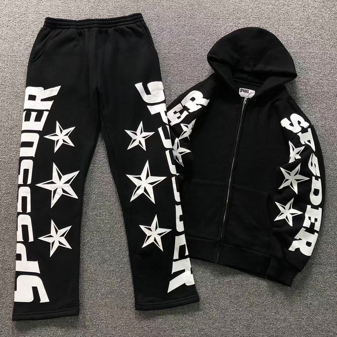 Sp5der TROUSERS 185 SP5DER HOODIE 22081333125 (Im 170Cm 60Kg I Wear Size M In The Phot)